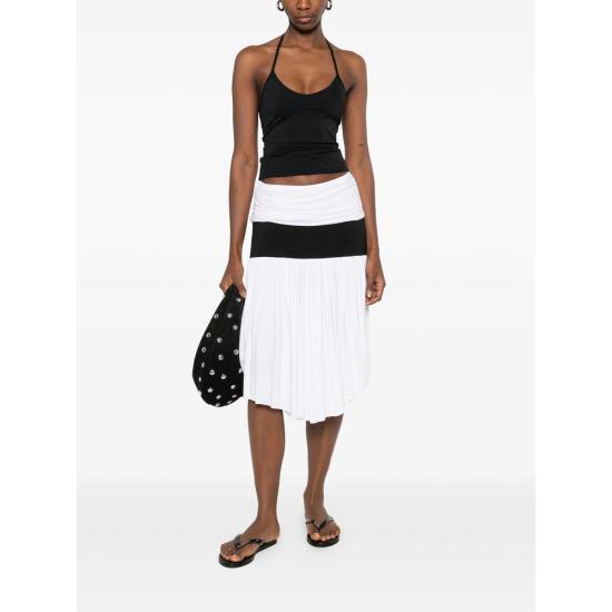 26SS 기마구아스 스커트 CARINE WHBLK WHITE BLACK - GIMAGUAS