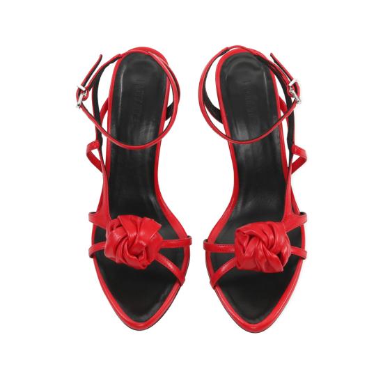 26SS 로테이트 부츠 115991202 LEATHER KN 202 RED - ROTATE