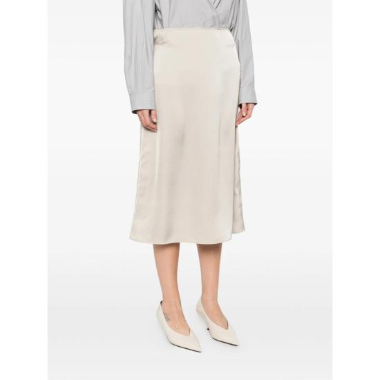 26SS 캘빈클라인 미디 스커트 LV044E641G ISLFO NEUTRALS - CALVIN KLEIN