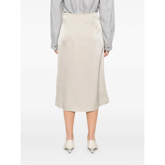 26SS 캘빈클라인 미디 스커트 LV044E641G ISLFO NEUTRALS - CALVIN KLEIN