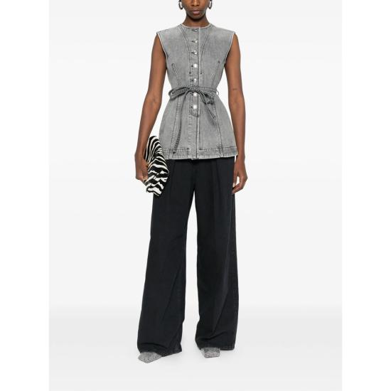 26SS 하이쿠레 데님 팬츠 HEW03340 GF146PP T0491 BLACK - HAIKURE