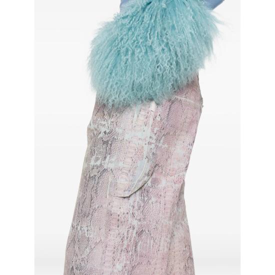 26SS 하이쿠레 데님 팬츠 HEW03300 DF193L0919 L0919 PINK BLUE - HAIKURE