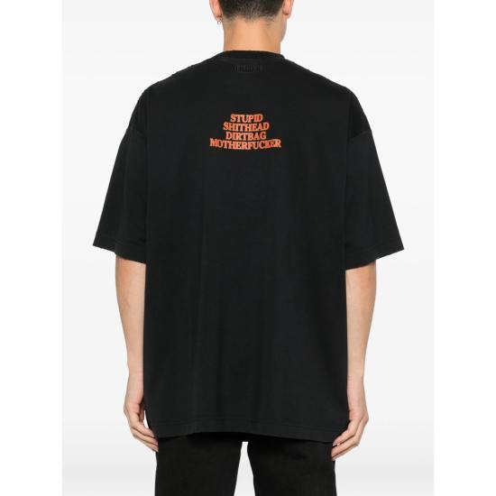 26SS 베트멍 반팔 티셔츠 ME76TR221B BLACK - VETEMENTS