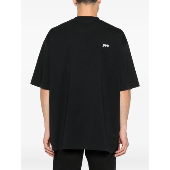 26SS 베트멍 반팔 티셔츠 ME76TR189B BLACK - VETEMENTS