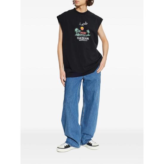 26SS 베트멍 민소매 티셔츠 ME76TR261B BLACK - VETEMENTS