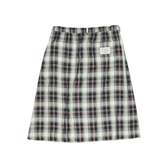 26SS 아크네 스튜디오 롱 스커트 AF0585 BLKGR BLACK GREEN - ACNE STUDIOS