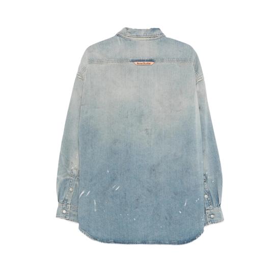 26SS 아크네 스튜디오 데님 셔츠 CB0122 LGBLU BLUE - ACNE STUDIOS