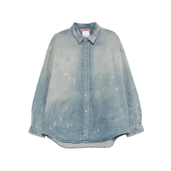 26SS 아크네 스튜디오 데님 셔츠 CB0122 LGBLU BLUE