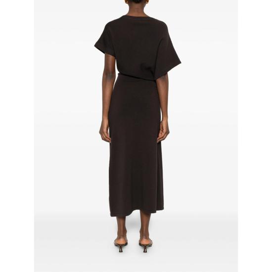 26SS 쉐르 롱 원피스 ROB0745 DIVINE CHARB BROWN - SOEUR