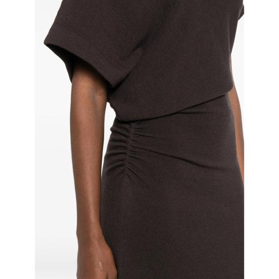 26SS 쉐르 롱 원피스 ROB0745 DIVINE CHARB BROWN - SOEUR