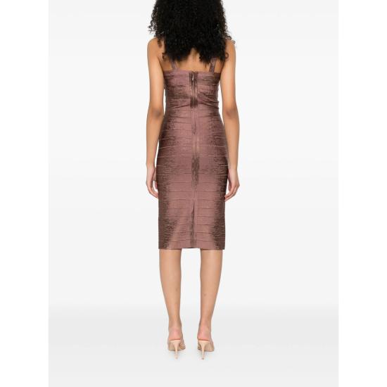 26SS 에르베레제 숏 원피스 HFL8549936 237 PINK - HERVE LEGER