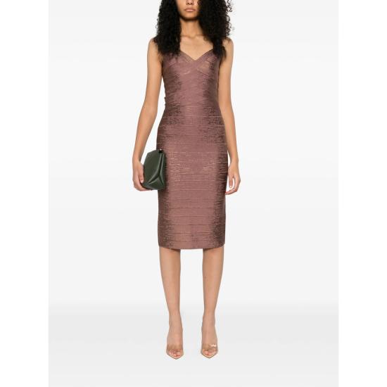 26SS 에르베레제 숏 원피스 HFL8549936 237 PINK - HERVE LEGER