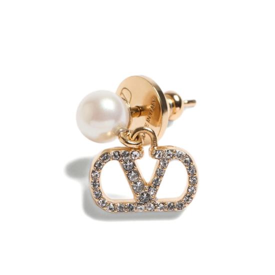 26SS 발렌티노 가라바니 이어링 8W2J0X81HJY CNP GOLD WHITE - VALENTINO GARAVANI