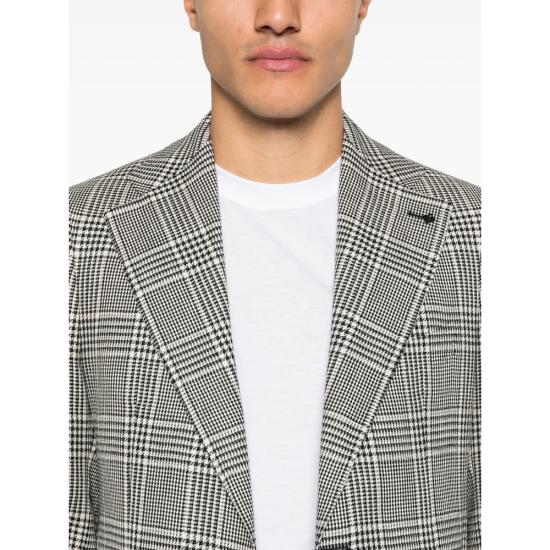 26SS 딸리아토레 수트 자켓 340347 G PL22K EN886 WHITE BLACK - TAGLIATORE