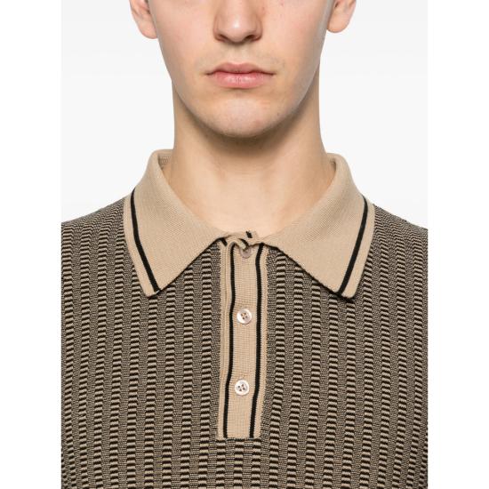 26SS 딸리아토레 폴로 티셔츠 PWE26 05 THIMBLE 1 NT BROWN NEUTRALS - TAGLIATORE