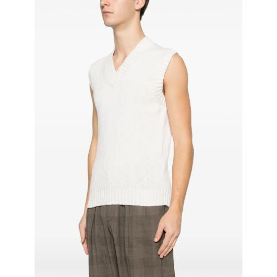 26SS 딸리아토레 민소매 티셔츠 PWE26 04 MAXI BIANC NEUTRALS - TAGLIATORE