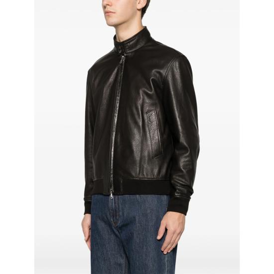 26SS 딸리아토레 가죽 자켓 CHE26 06 ICE MORO BROWN BLACK - TAGLIATORE