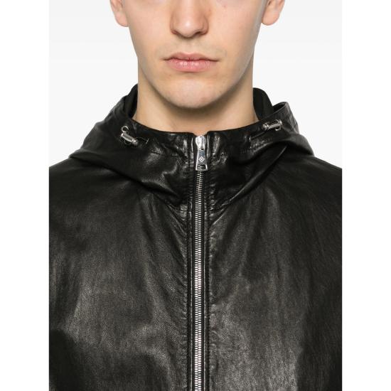 26SS 딸리아토레 가죽 자켓 CHE26 04 KAYV NERO BLACK - TAGLIATORE