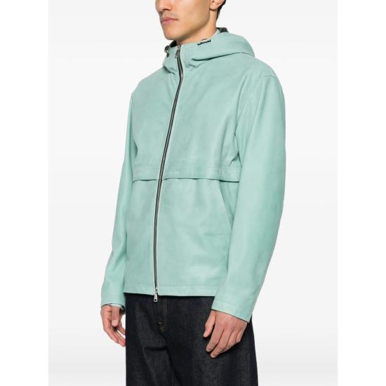 26SS 딸리아토레 가죽 자켓 CHE26 01 KAYV ACQUA GREEN - TAGLIATORE