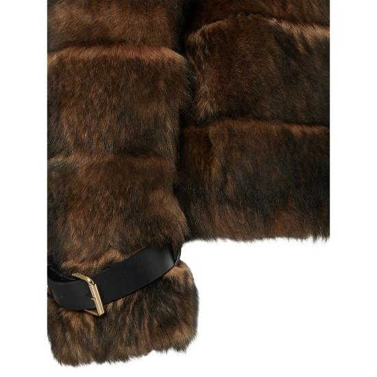 25FW 펜디 숏패딩 AYLH FM5426 F0QD9 BROWN BLACK - FENDI
