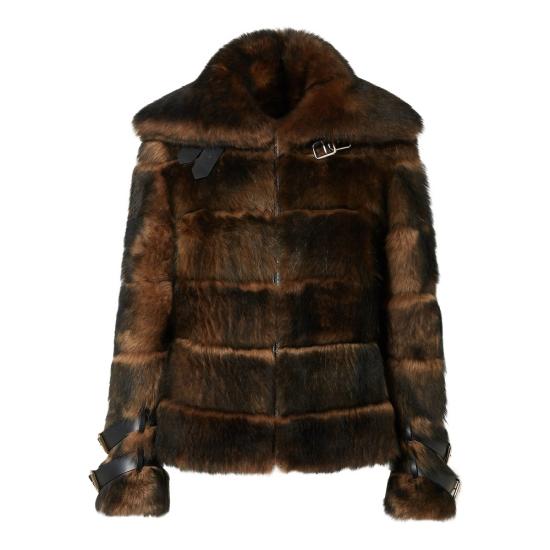 25FW 펜디 숏패딩 AYLH FM5426 F0QD9 BROWN BLACK - FENDI