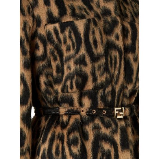 25FW 펜디 봄버 자켓 AVJF FJ7561 F1T6O BROWN BLACK - FENDI