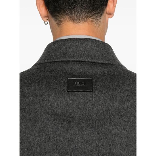 25FW 펜디 봄버 자켓 AVIX FW1413 F1M2T GREY - FENDI