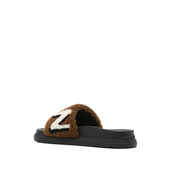 25FW 펜디 샌들 AYA7 7X1824 F1TPP BROWN BLACK - FENDI