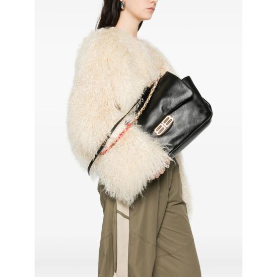 25FW 발렌시아가 달링 체인 백 미디움 852501 2AB8W 1000 BLACK - BALENCIAGA