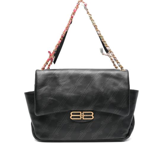 25FW 발렌시아가 달링 체인 백 미디움 852501 2AB8W 1000 BLACK
