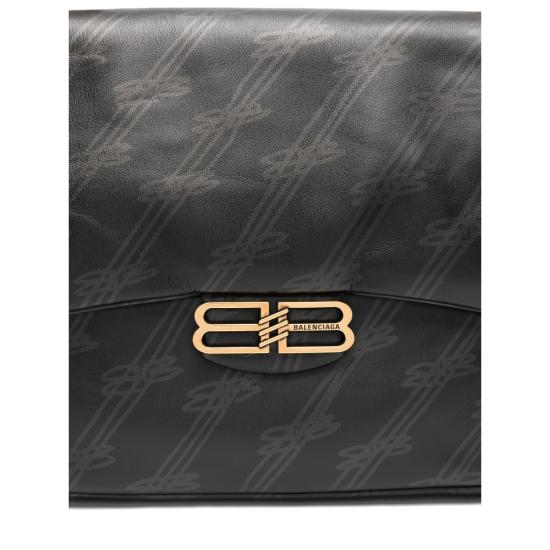 25FW 발렌시아가 달링 체인 백 미디움 852501 2AB8W 1000 BLACK - BALENCIAGA