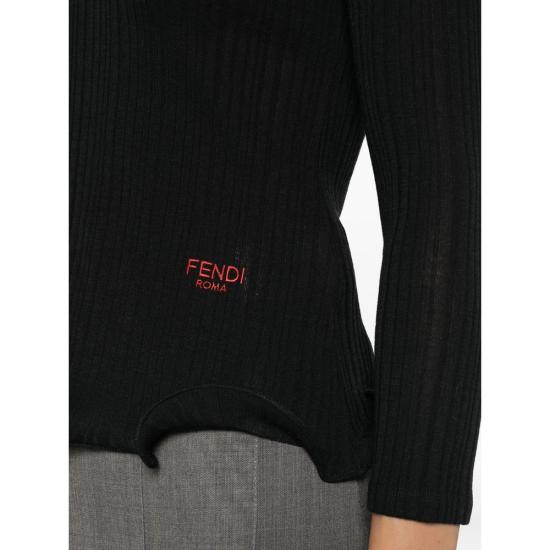 25FW 펜디 블라우스 AVFE FS9741 F0GME BLACK - FENDI