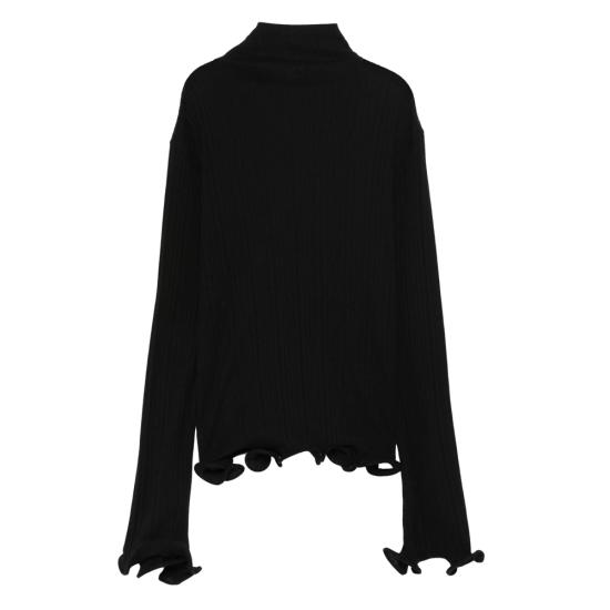 25FW [키즈] 펜디 티셔츠 AYMI JFI389 F0GME BLACK - FENDI