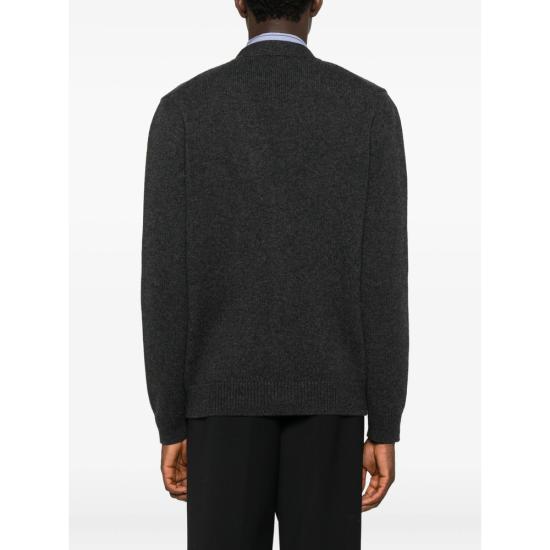 25FW 펜디 가디건 AVNV FZC491 F0TY3 BLACK - FENDI