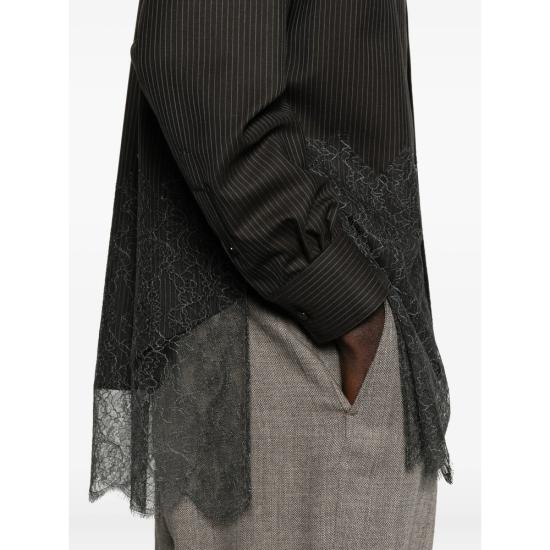 25FW 펜디 긴팔 셔츠 AVK1 FS1332 F0DHP BROWN - FENDI