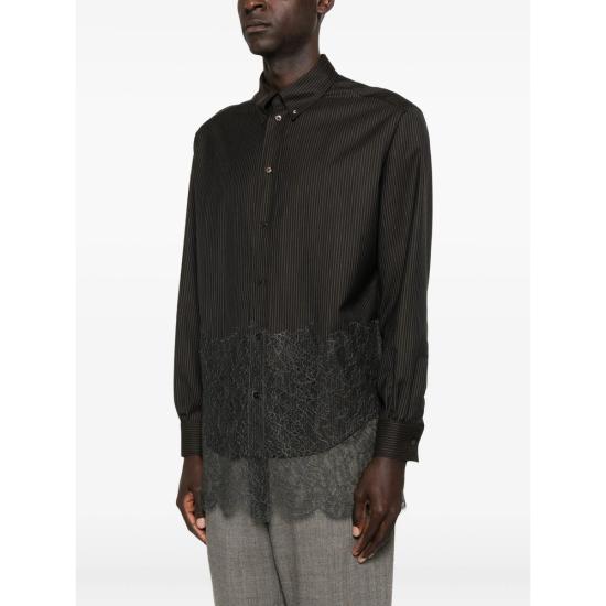 25FW 펜디 긴팔 셔츠 AVK1 FS1332 F0DHP BROWN - FENDI