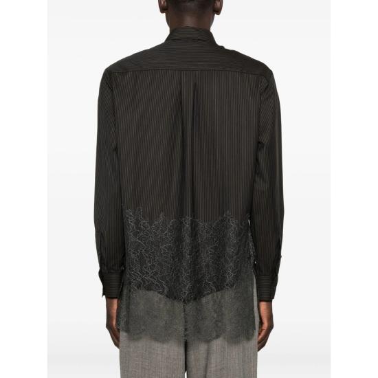 25FW 펜디 긴팔 셔츠 AVK1 FS1332 F0DHP BROWN - FENDI