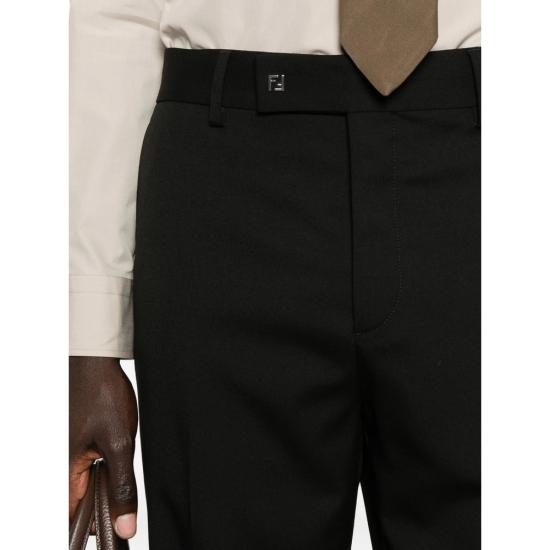 25FW 펜디 스트레이트 팬츠 AU60 FB1089 F0QA1 BLACK - FENDI