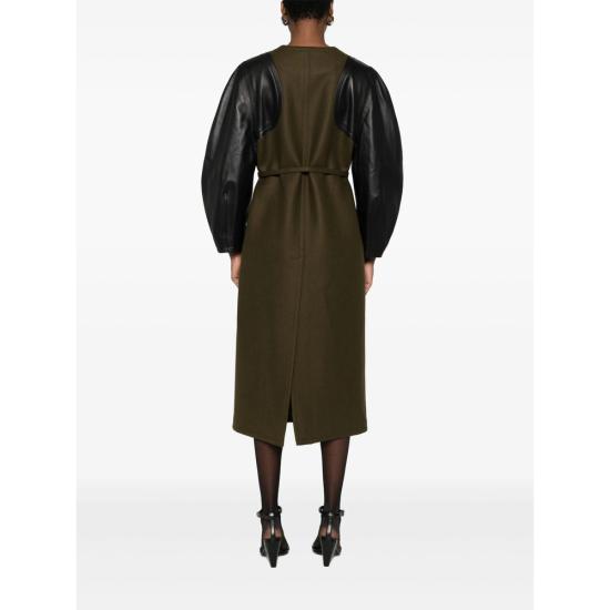 25FW 펜디 코트 AJ0K FF6150 F1T6G GREEN - FENDI