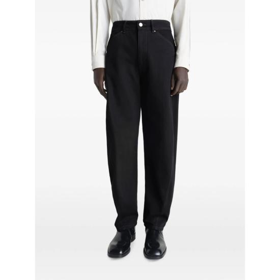 26SS 르메르 트위스티드 워크웨어 팬츠 PA1102 LD1055 BK999 BLACK - LEMAIRE