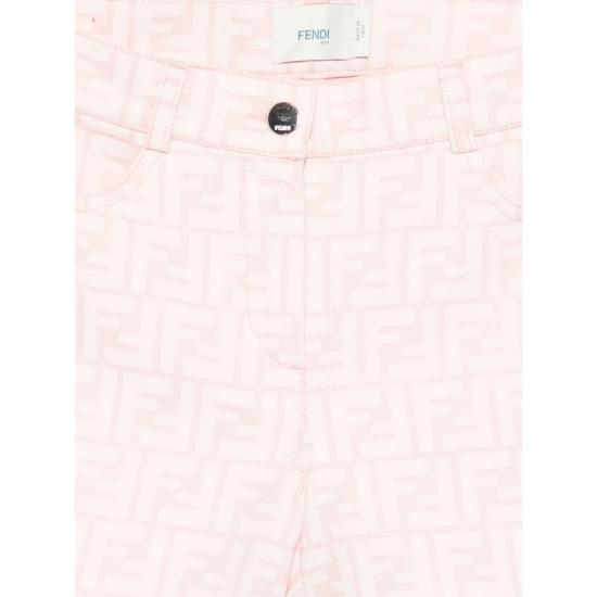 25FW [키즈] 펜디 쇼츠/버뮤다 AUKT JFF376 F0ZKY PINK - FENDI