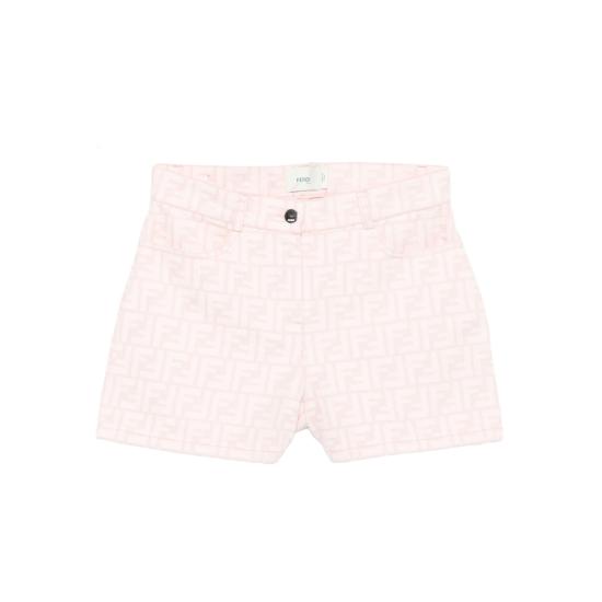 25FW [키즈] 펜디 쇼츠/버뮤다 AUKT JFF376 F0ZKY PINK