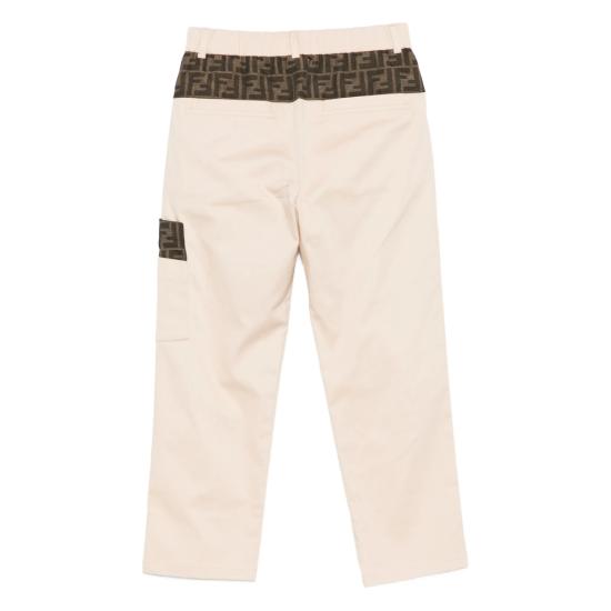 25FW [키즈] 펜디 스트레이트 팬츠 AS5Y JMF545 F1P2N NEUTRALS - FENDI