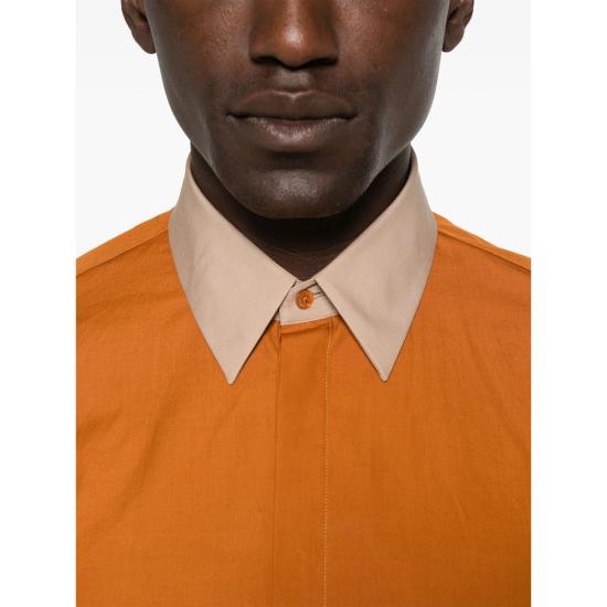 25FW 펜디 긴팔 셔츠 AVK9 FS0585 F1FLO BROWN - FENDI