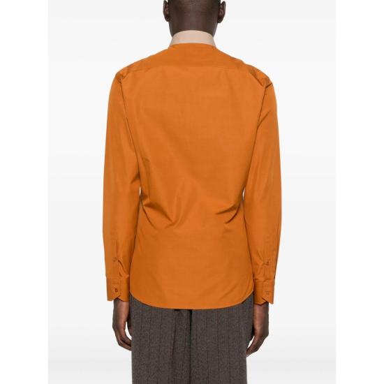 25FW 펜디 긴팔 셔츠 AVK9 FS0585 F1FLO BROWN - FENDI