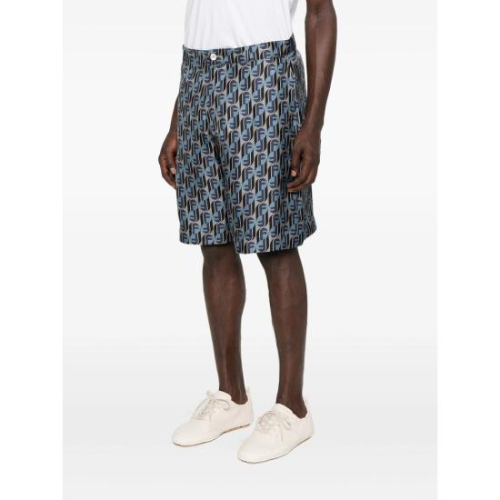 25FW 펜디 숏팬츠 AVDB FB1014 F1TRQ BLUE - FENDI