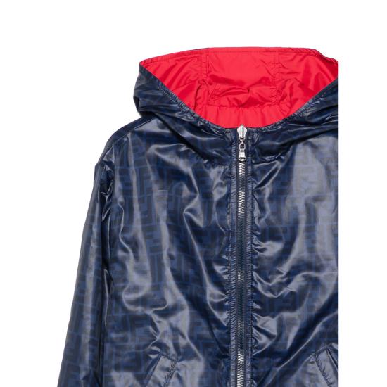 25FW [키즈] 펜디 캐주얼 자켓 AUKR JUA249 F1I11 BLUE - FENDI