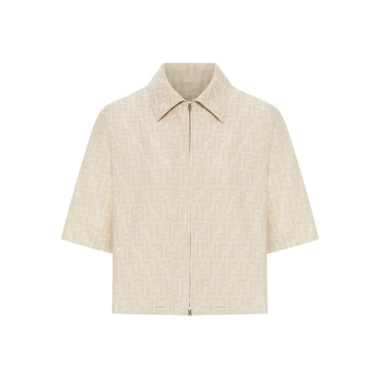 25FW 펜디 수트 자켓 ASMF FLF790 F1SAZ BROWN - FENDI