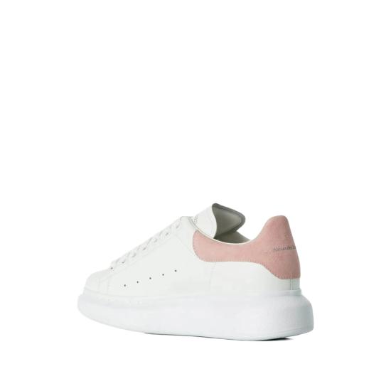26SS 알렉산더 맥퀸 오버사이즈드 스니커즈 553770 WIAIH 9182 WHITE PINK - ALEXANDER MCQUEEN