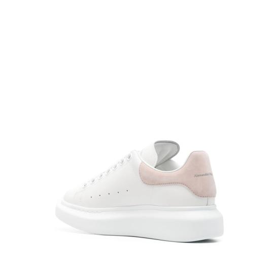 26SS 알렉산더 맥퀸 오버사이즈드 스니커즈 553770 WIAIH 9182 WHITE PINK - ALEXANDER MCQUEEN